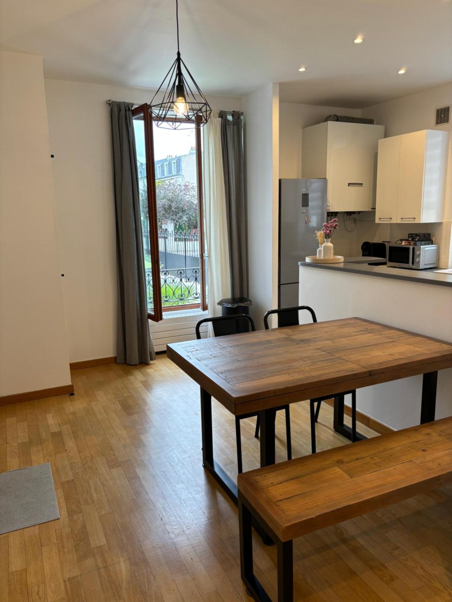 Appartement 2 Chambres Dans Une Belle Maison A Proximite De Paris Asnières Exteriör bild