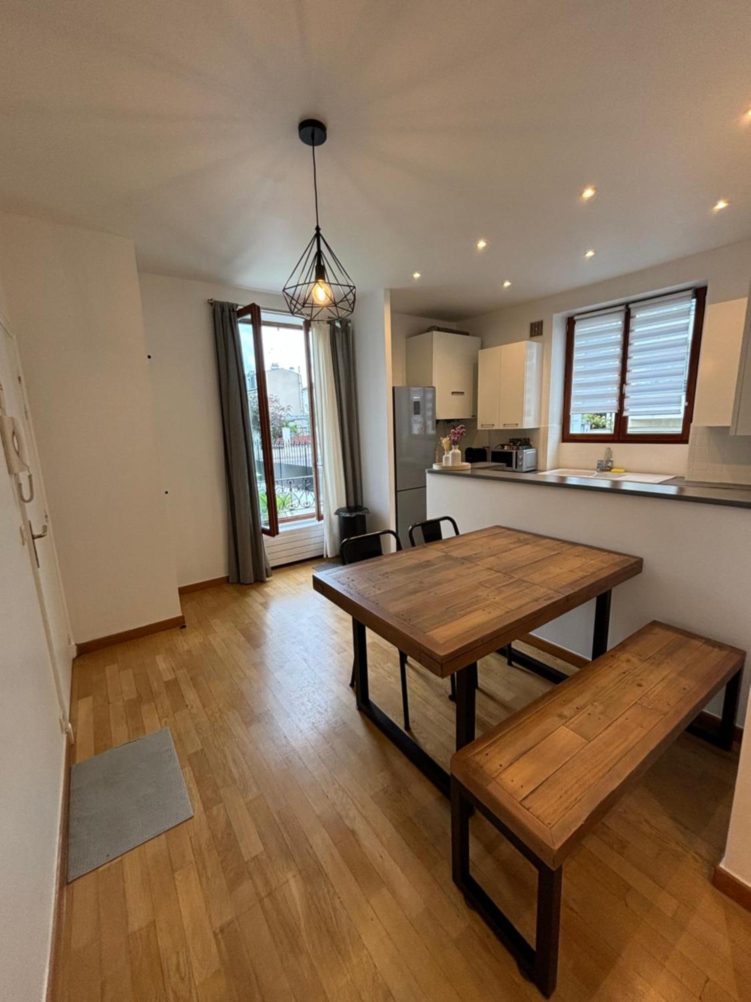 Appartement 2 Chambres Dans Une Belle Maison A Proximite De Paris Asnières Exteriör bild